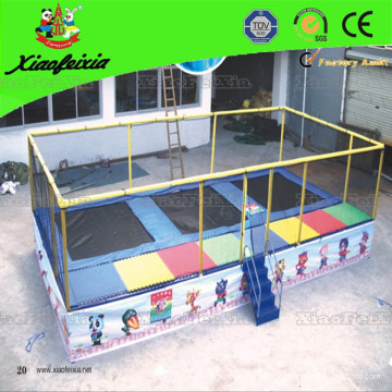 Trampolín largo para niños tres en uno (LG036)